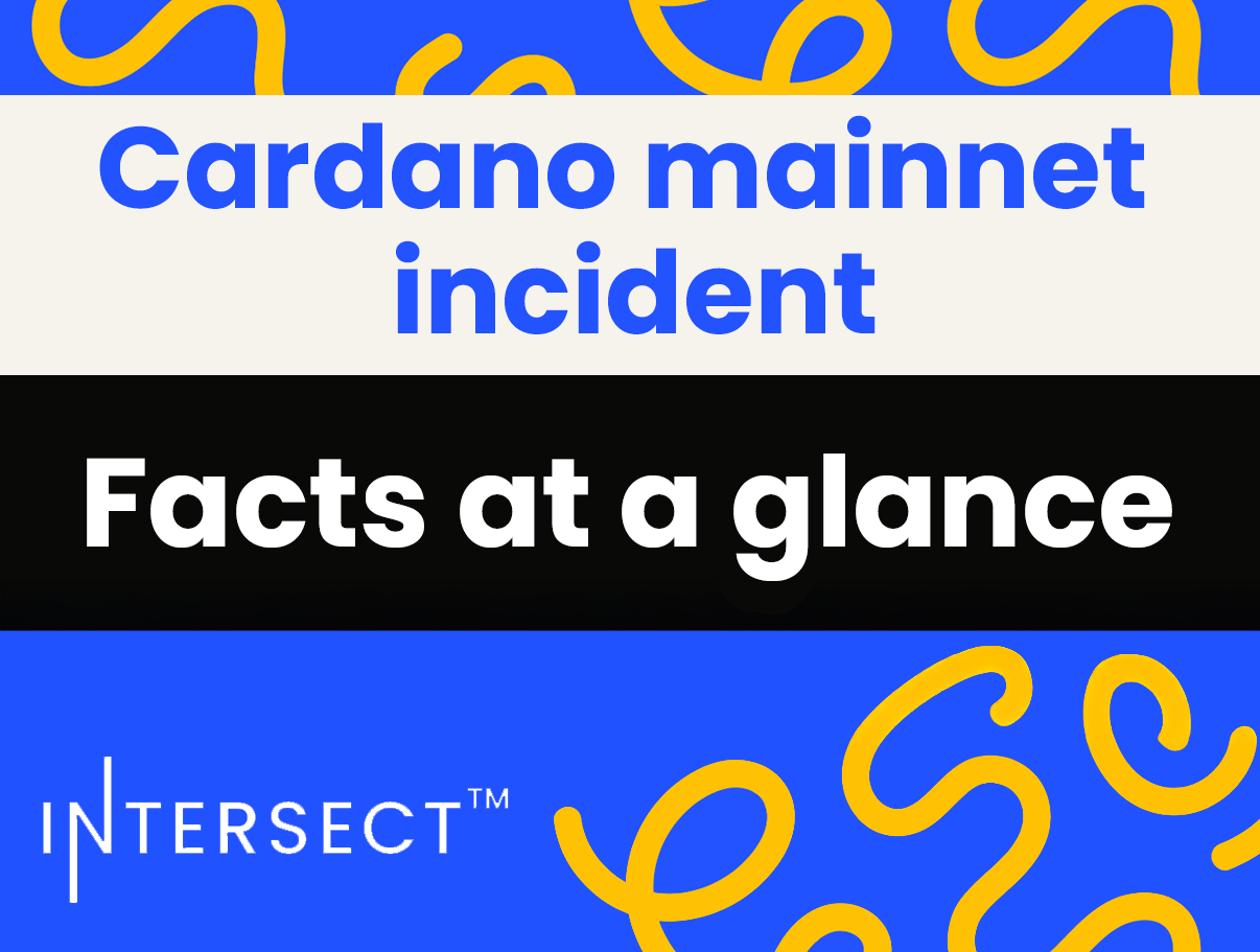 Cardano mainnet incident: facts at a glance